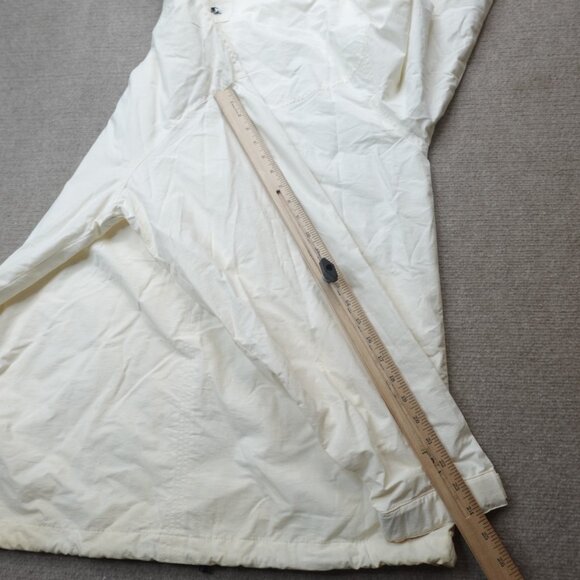 Vintage LL Bean Jacket XL Ivory Windbreaker Old Stock Full Zip NEW READ - Picture 14 of 15